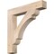 Ekena Millwork Olympic Block Smooth Bracket, Douglas Fir, 5 1/2"W x 36"D x 36"H BKT06X36X36OLY05SDF - alternate 1